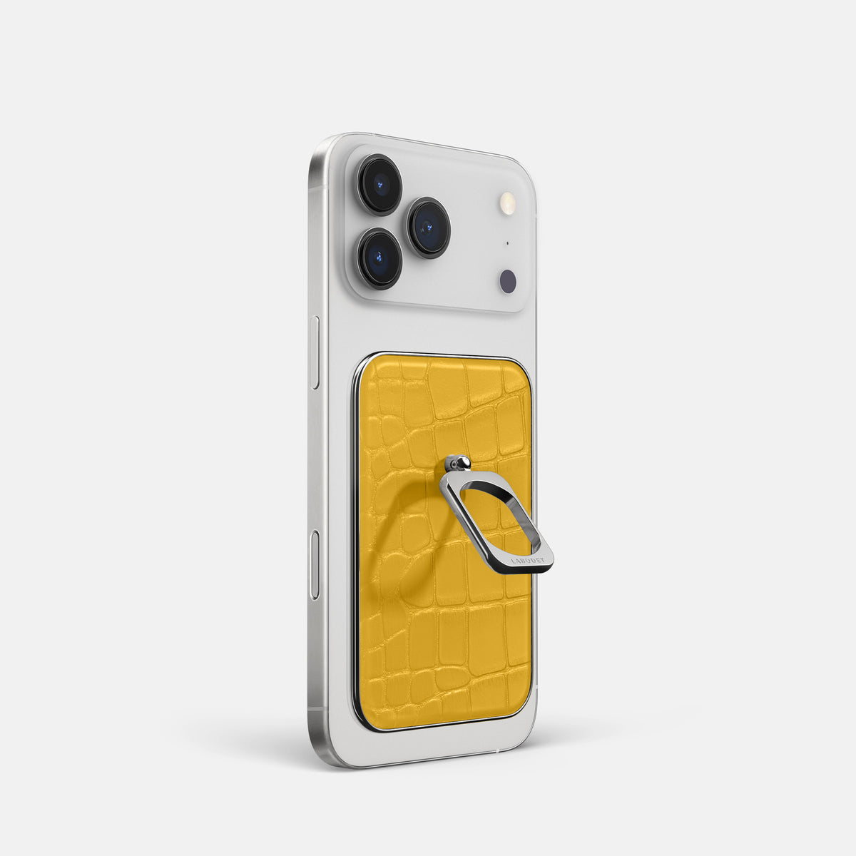 MagSafe Ring For iPhone 17 Pro In Alligator -2 | Yellow-Steel