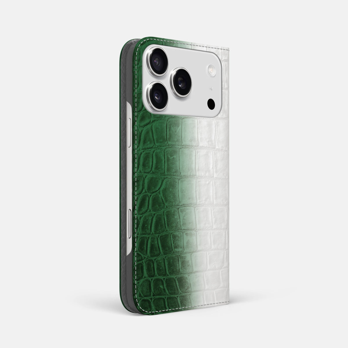 Folio Slim Case For iPhone 17 Pro Max In Himalayan Crocodile