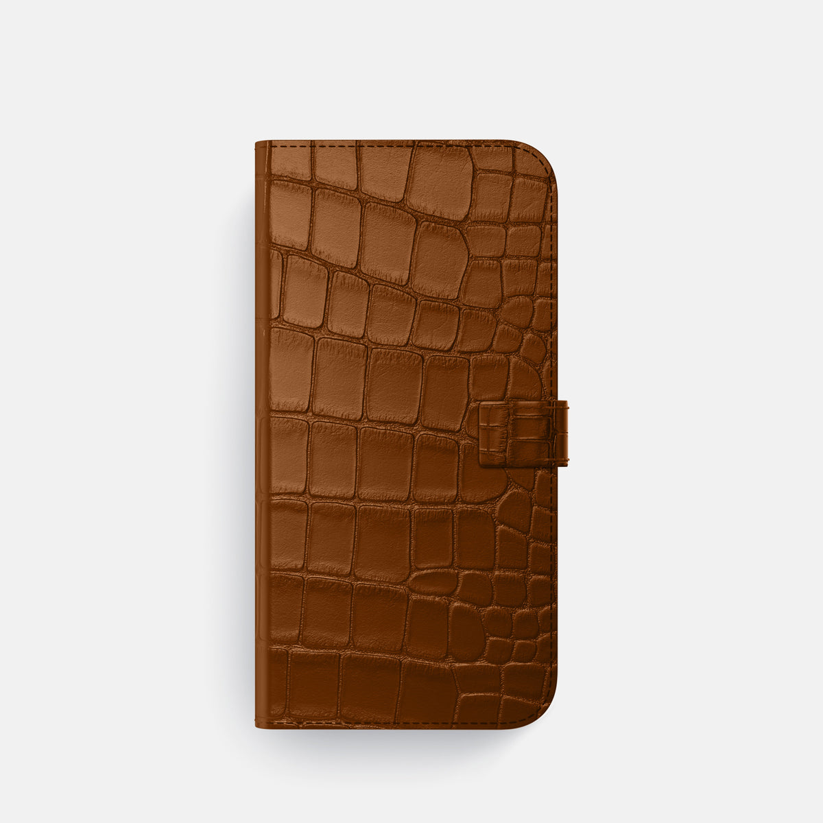 Folio Case with Clasp For iPhone 17 Pro In Alligator -4 | Honey-Steel