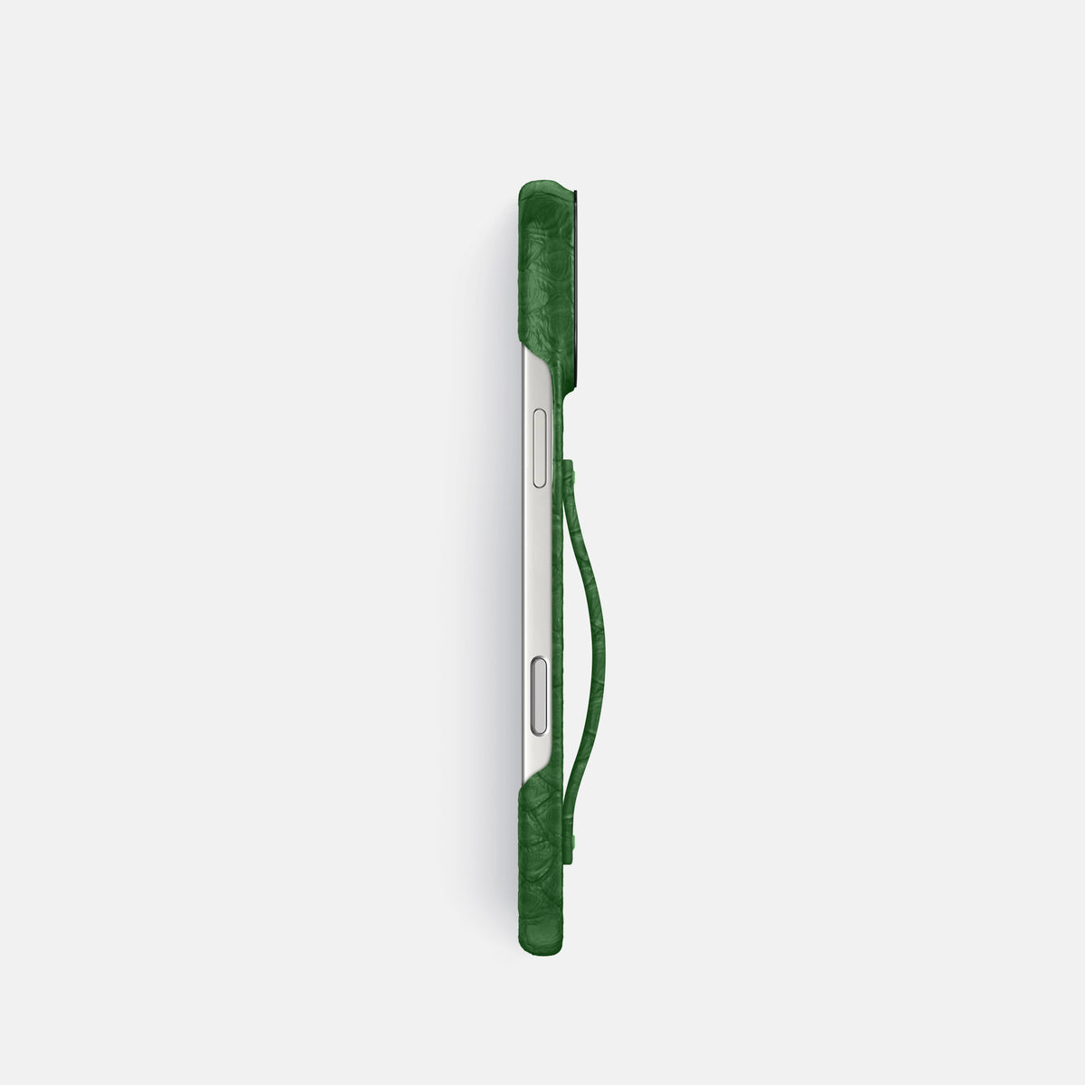 Finger Case For iPhone 17 Pro In Python -3 | Green-Black