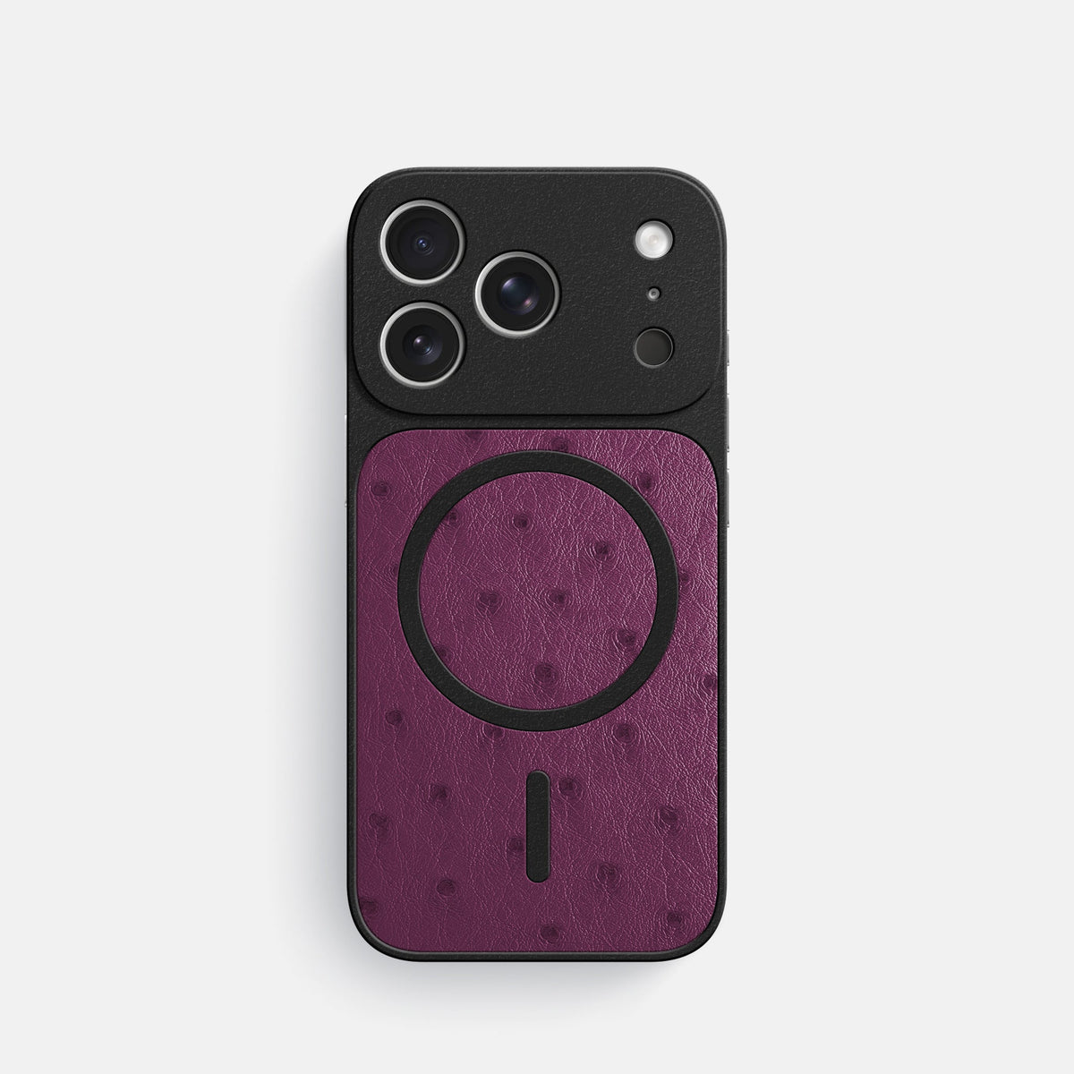 MagSafe Mask For iPhone 18 Pro In Ostrich -3 | Purple