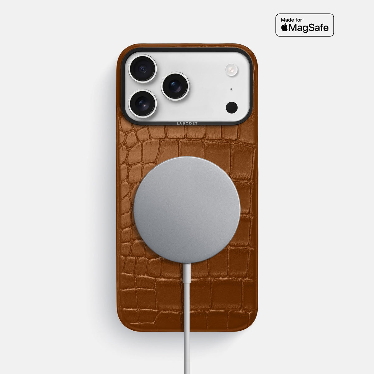 Classic Case For iPhone 18 Pro Max In Alligator -5 | Honey-Black