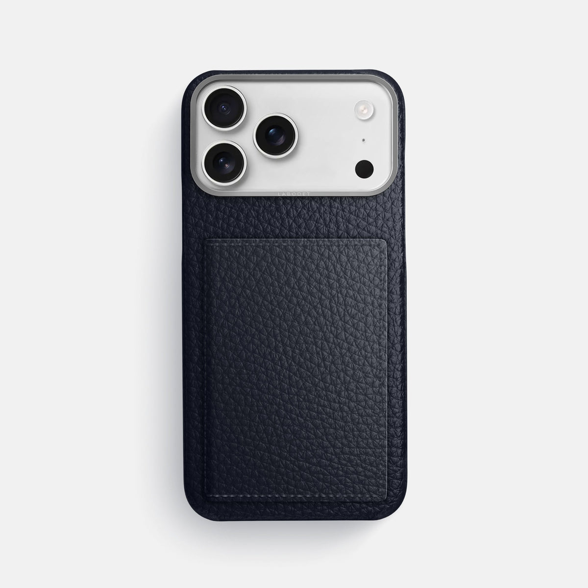 Bi-Fold Case For iPhone 18 Pro Max In Calf -1 | Marine-Steel