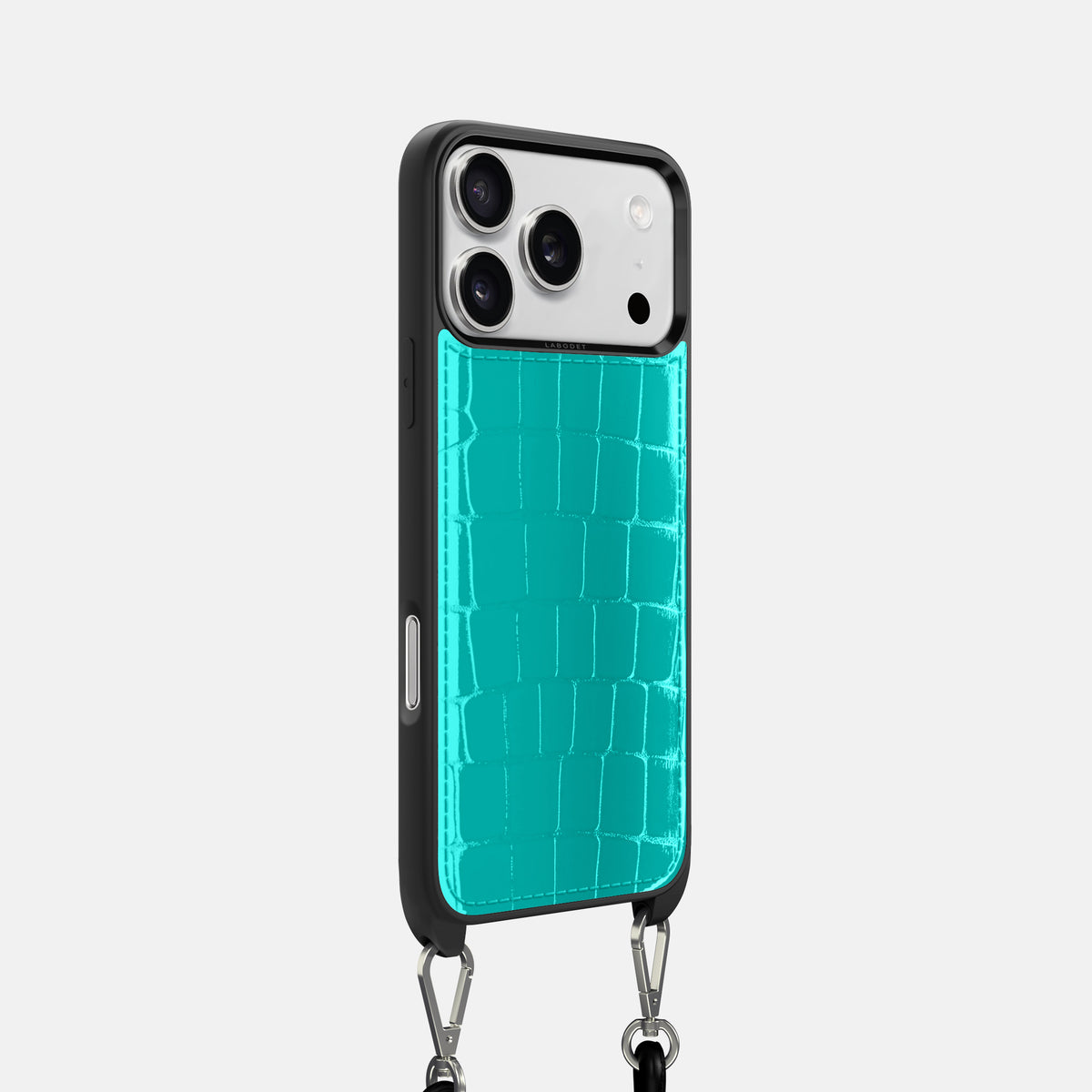 Crossbody Sport Case For iPhone 17 Pro In Shiny Alligator -2 | Mint