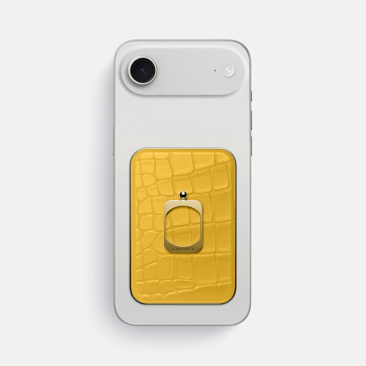MagSafe Ring For iPhone 17 Air In Alligator -1 | Yellow-Gold