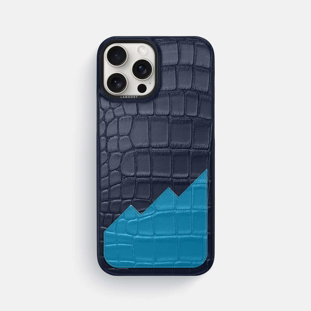 Classic Case With UpOnly For iPhone 16 Pro Max In Alligator -1 | Navy-Blue-Black