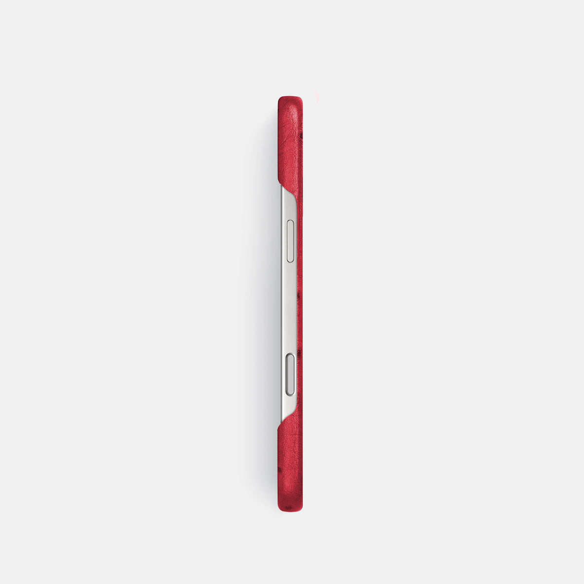 Slim Case For iPhone 17 Pro In Ostrich -3 | Red