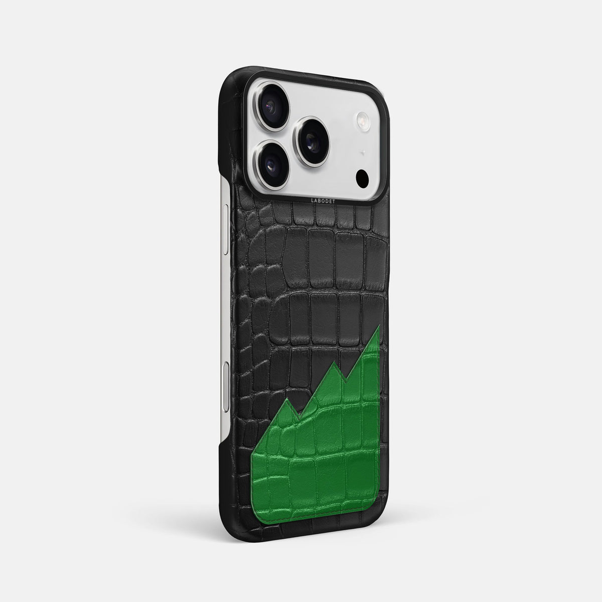 Classic Case With UpOnly For iPhone 18 Pro Max In Alligator -2 | Black-Black