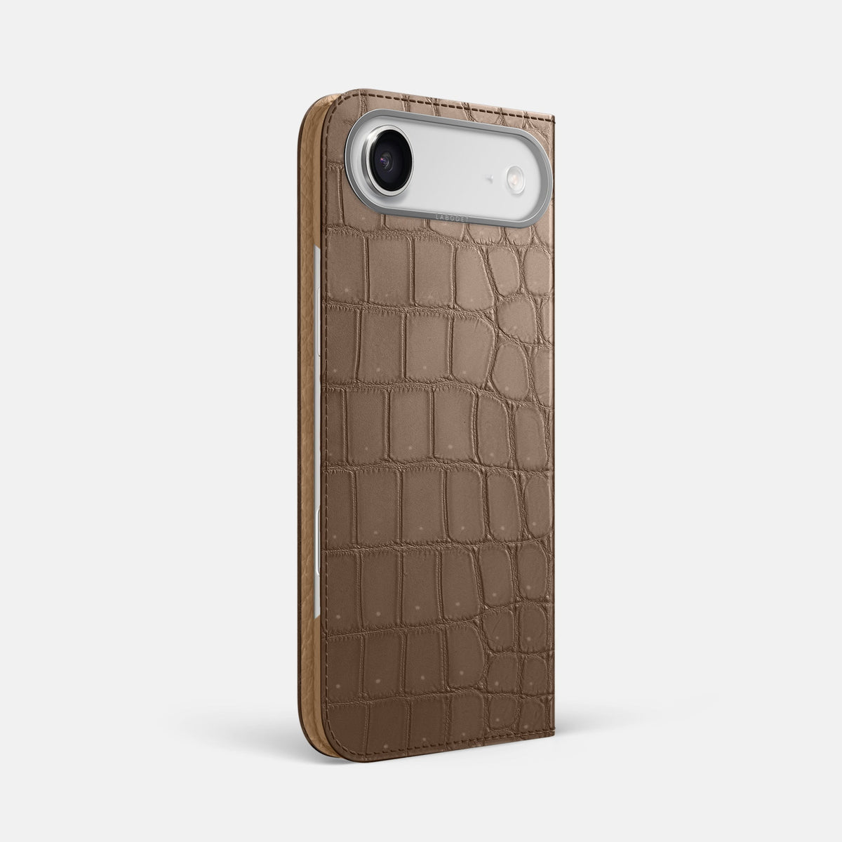 Folio Case For iPhone 17 Air In Porosus Crocodile