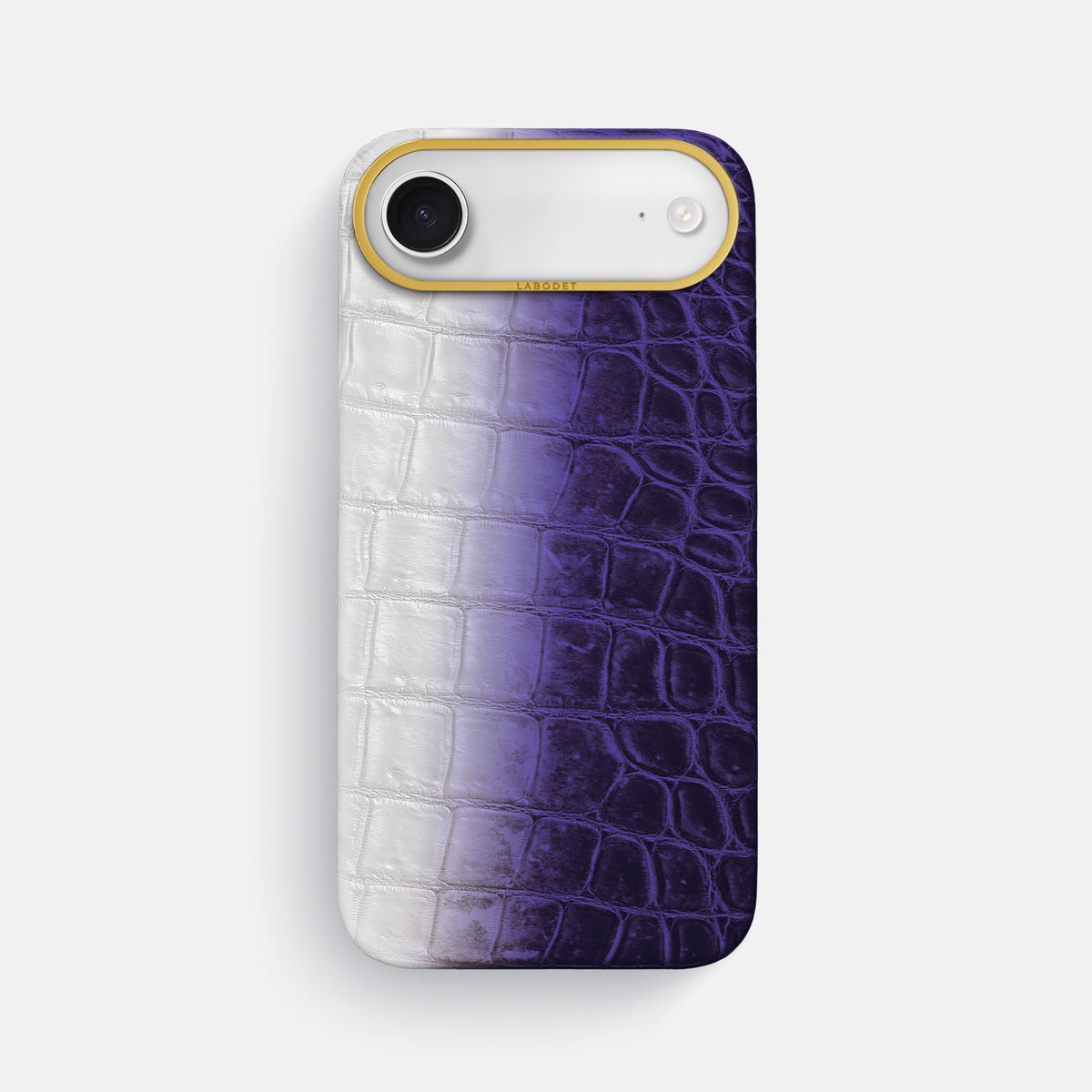 Classic Case For iPhone 17 Air In Himalayan Crocodile -1 | Purple-Gold