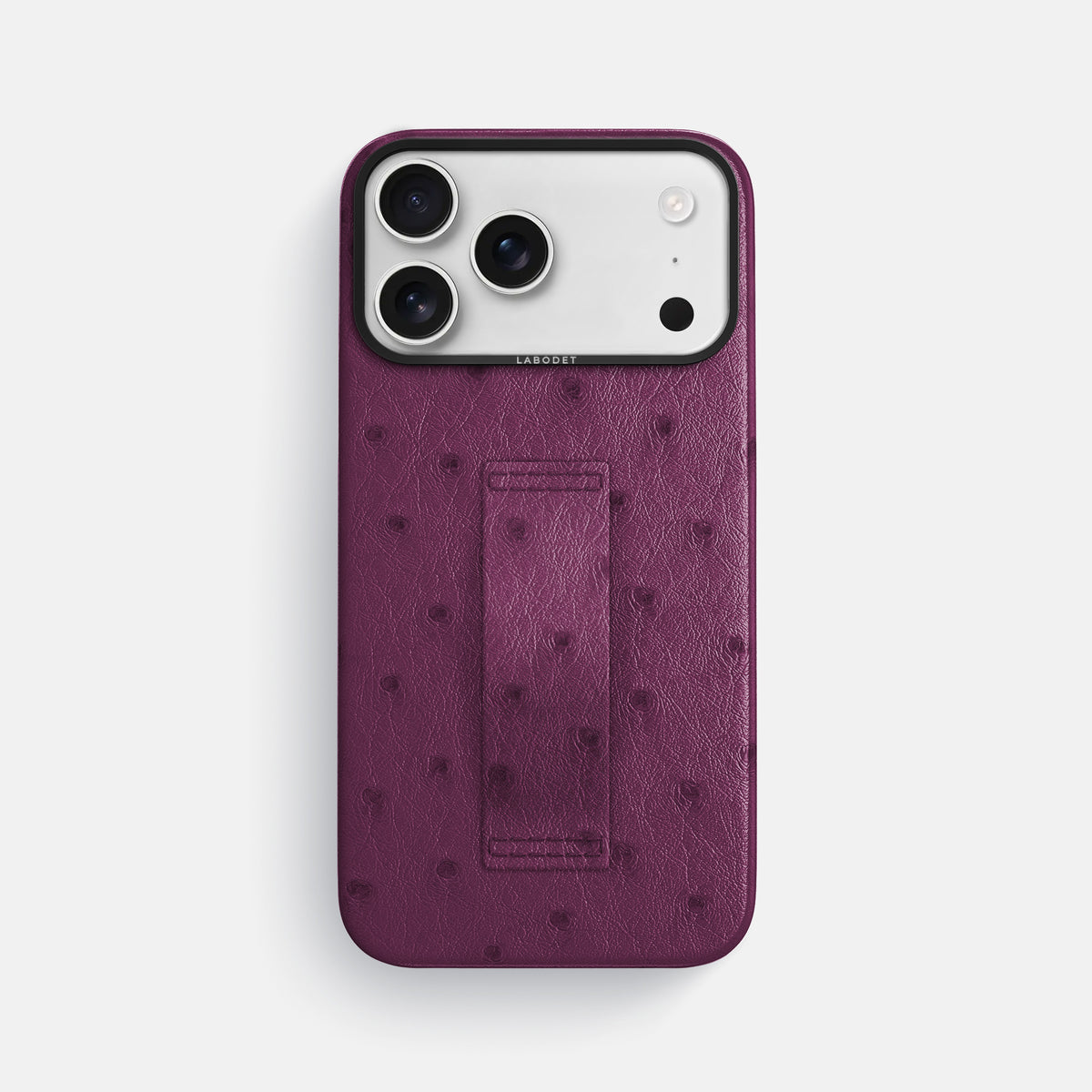 Finger Case For iPhone 17 Pro Max In Ostrich -1 | Purple-Black