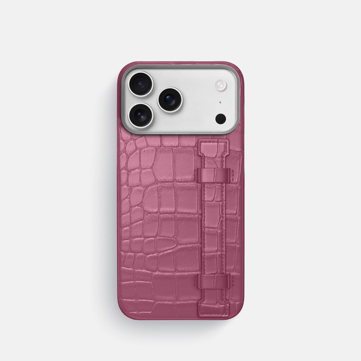 Handle Case For iPhone 18 Pro In Alligator -1 | Pink-Lagoon-Steel
