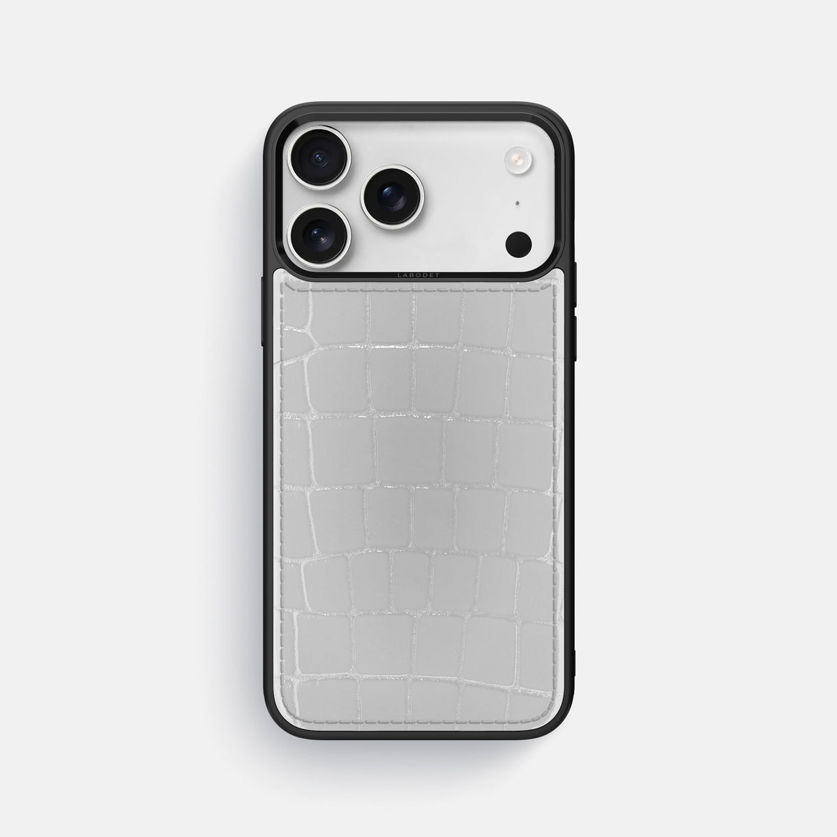Sport Case For iPhone 18 Pro Max In Shiny Alligator -1 | White