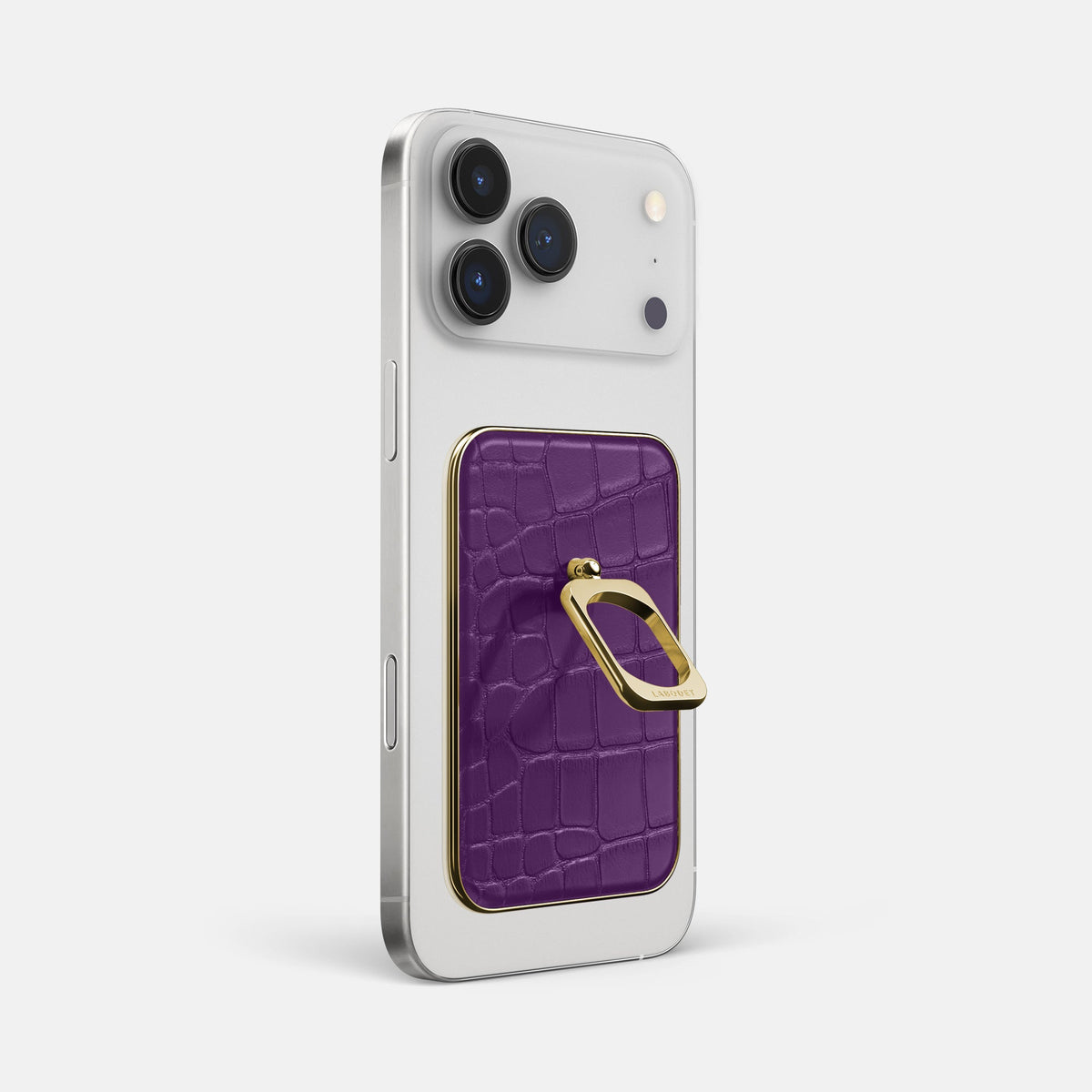 MagSafe Ring For iPhone 18 Pro Max In Alligator -2 | Purple-Gold