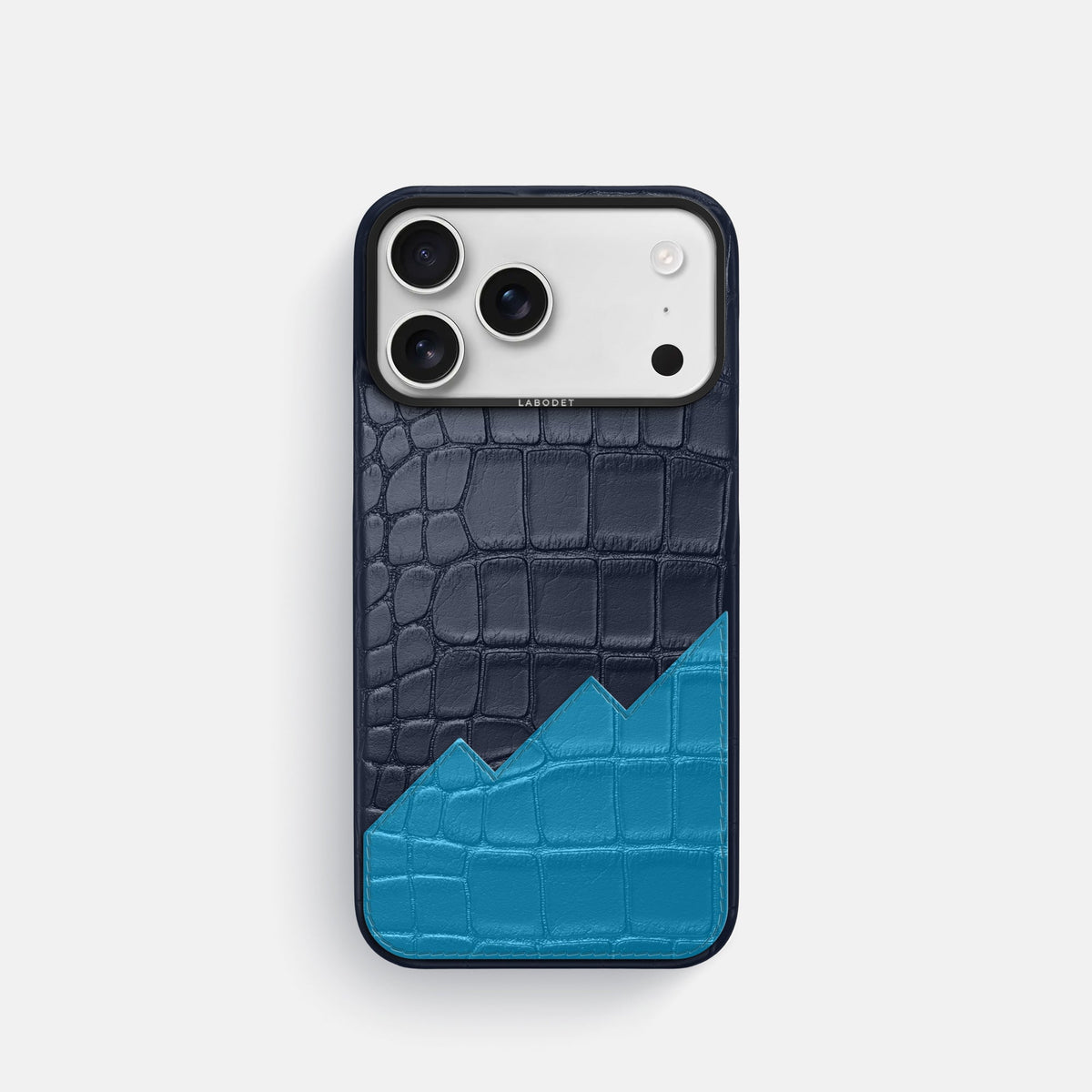 Classic Case With UpOnly For iPhone 18 Pro In Alligator -1 | Navy-Blue-Black