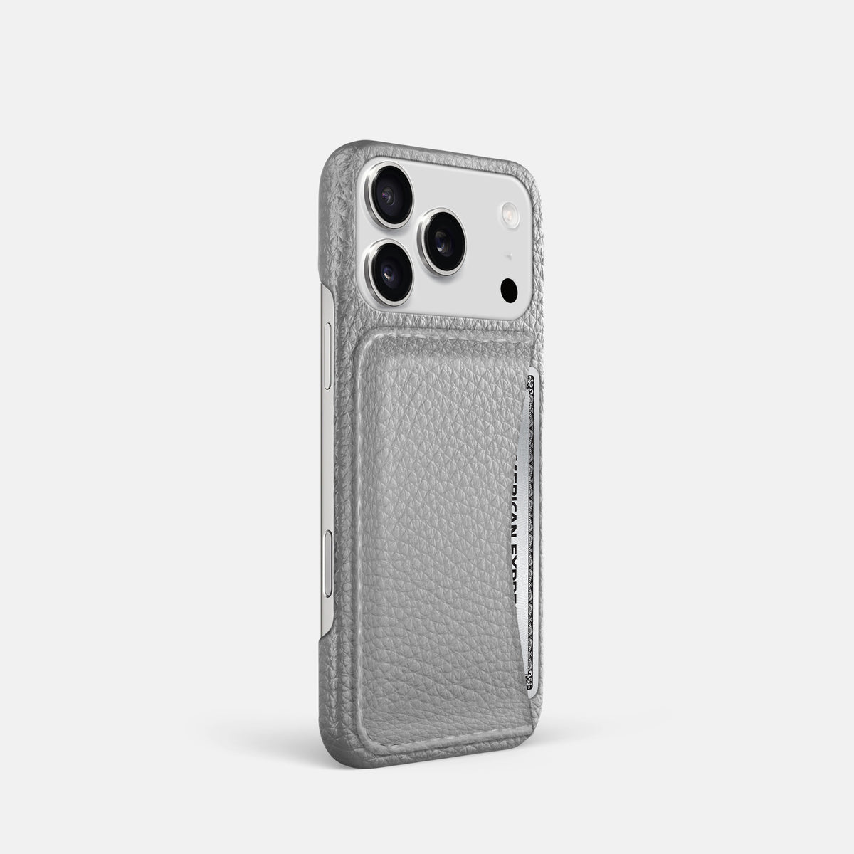 Slim Card Case For iPhone 17 Pro In Calf -2 | Nuage