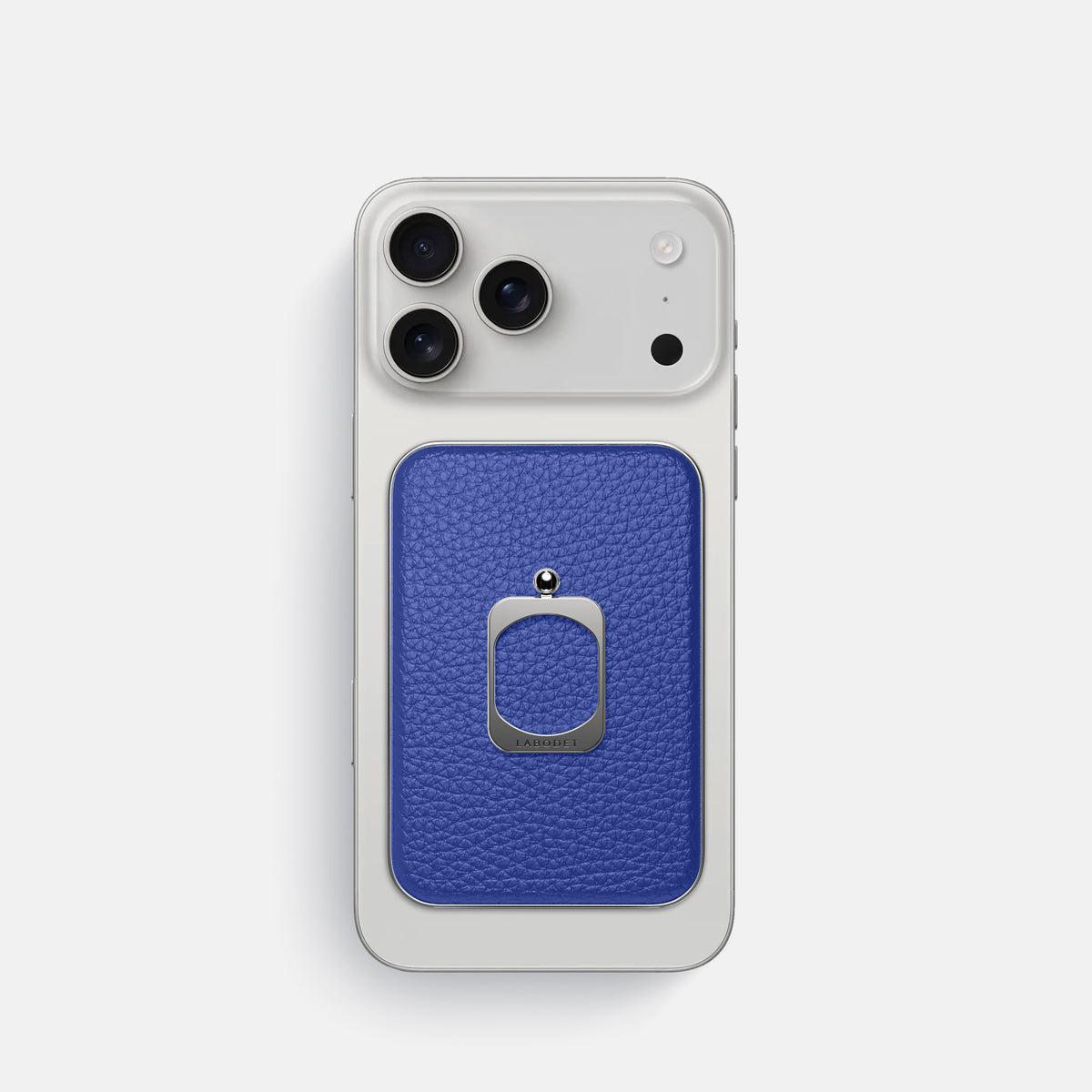 MagSafe Ring For iPhone 17 Pro In Calf -2 | Royal-Blue-Steel