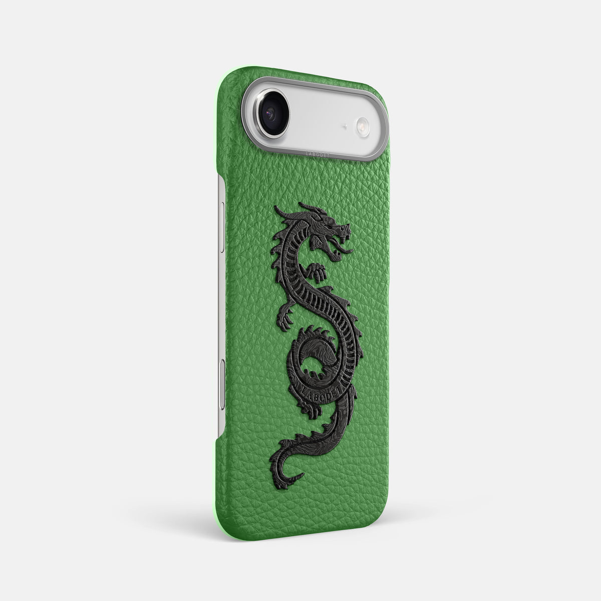 Classic Case With Carbon Dragon For iPhone 17 Air In Calf -2 | Herb-Steel