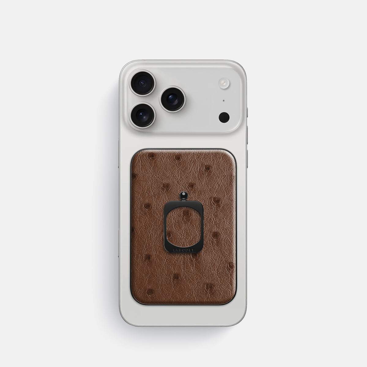 MagSafe Ring For iPhone 17 Pro In Ostrich -2 | Chocolate-Black