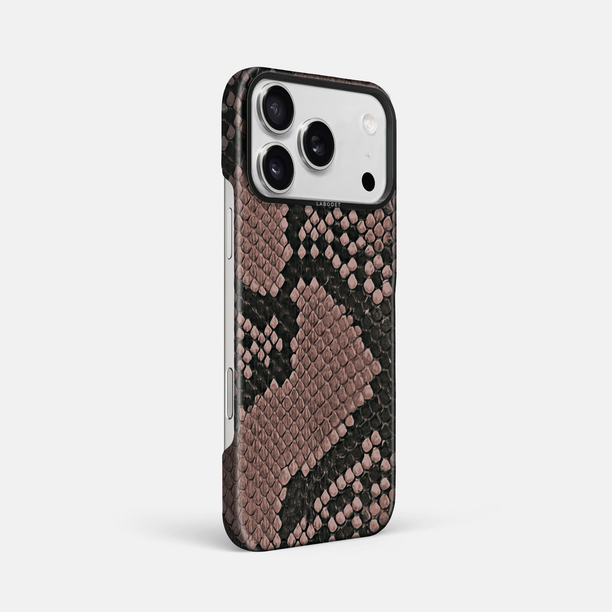 Classic Case For iPhone 17 Pro Max In Deluxe Python -2 | Mahogany-Brown-Black