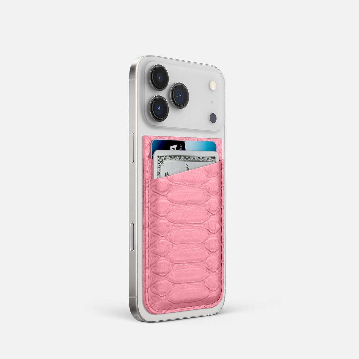 MagSafe Wallet For iPhone 18 Pro In Python -2 | Pink