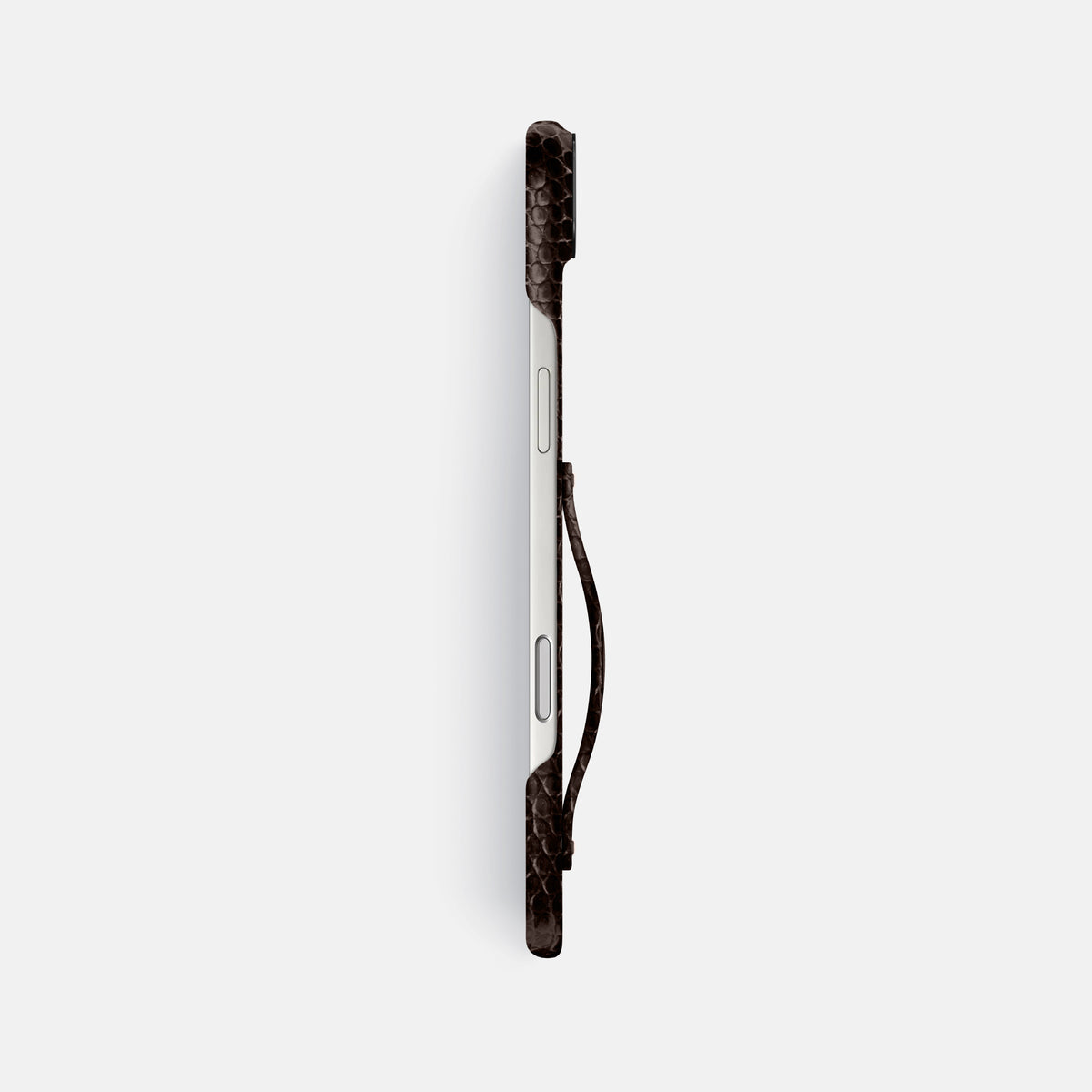 Finger Case For iPhone 17 Air In Lizard -3 | Brown-Black