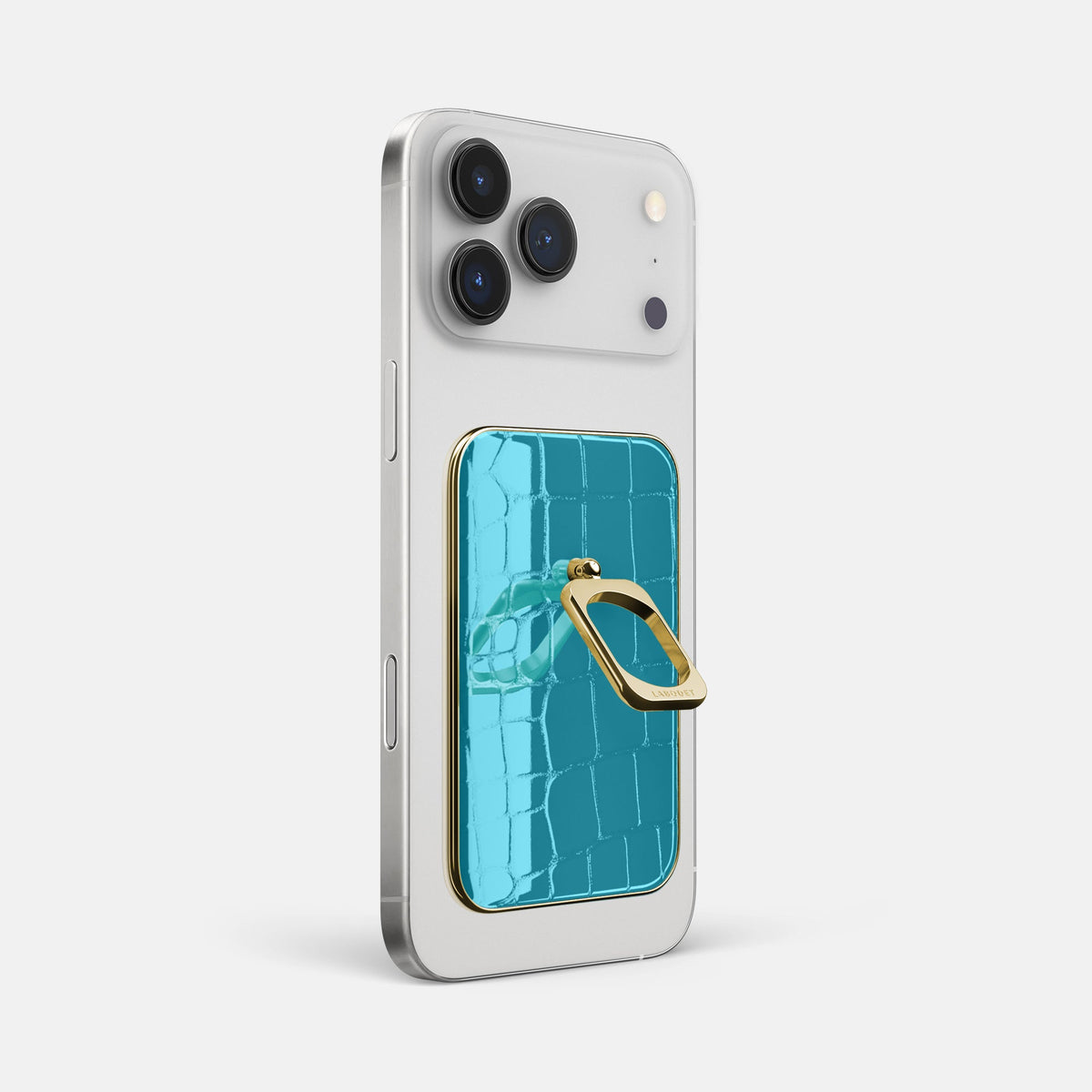 MagSafe Ring For iPhone 18 Pro Max In Shiny Alligator -1 | Curacao-Gold