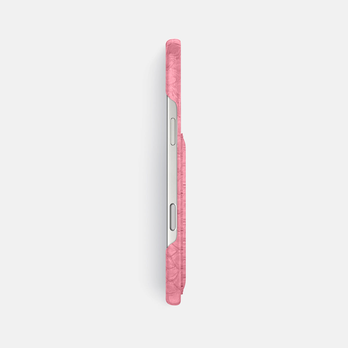 Slim Card Case For iPhone 17 Pro Max In Python -3 | Pink