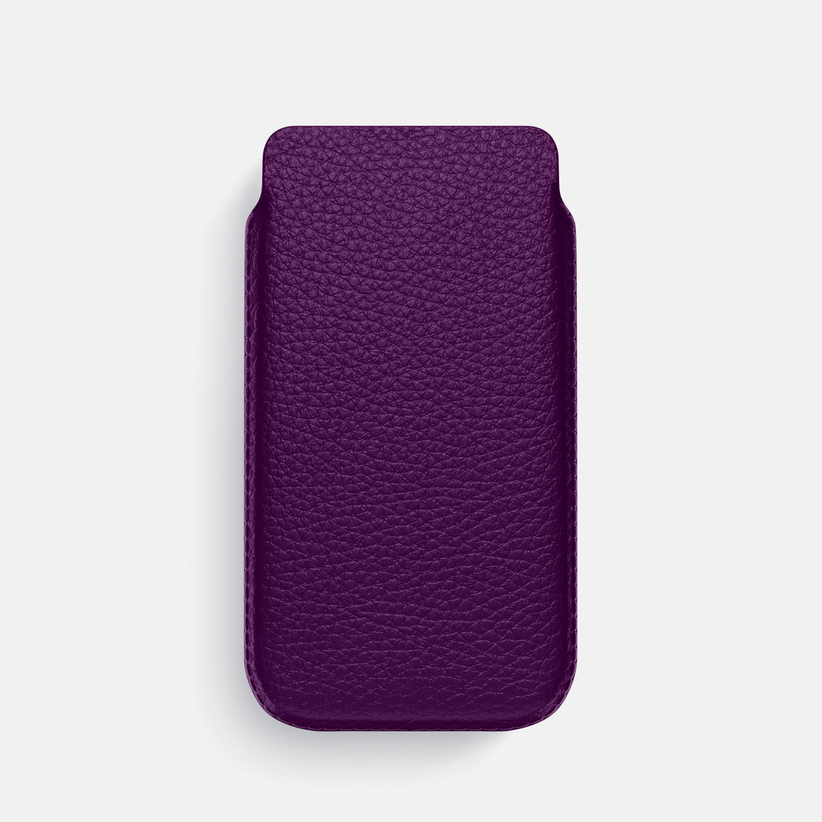 Pouch Case For iPhone 18 Pro In Calf -1 | Violet