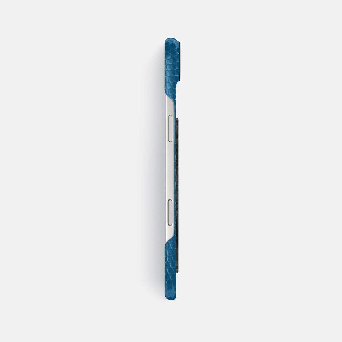 Classic Case With Carbon Dragon For iPhone 17 Air In Lizard -3 | Blue-Black