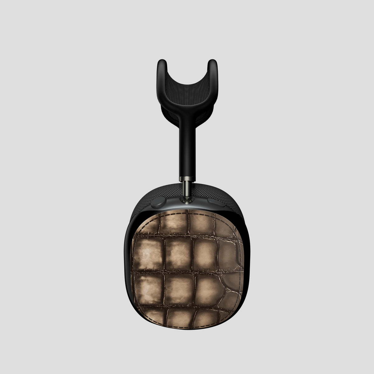 Shells For AirPods Max In Patina Alligator -3 | Etoupe