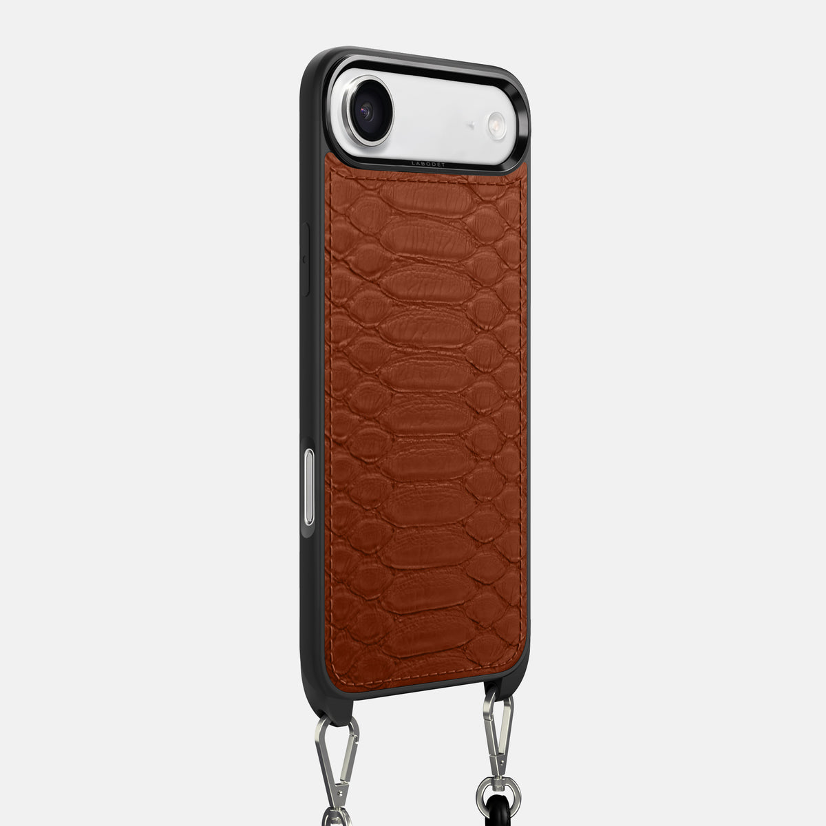 Crossbody Sport Case For iPhone 17 Air In Python -2 | Medium-Brown