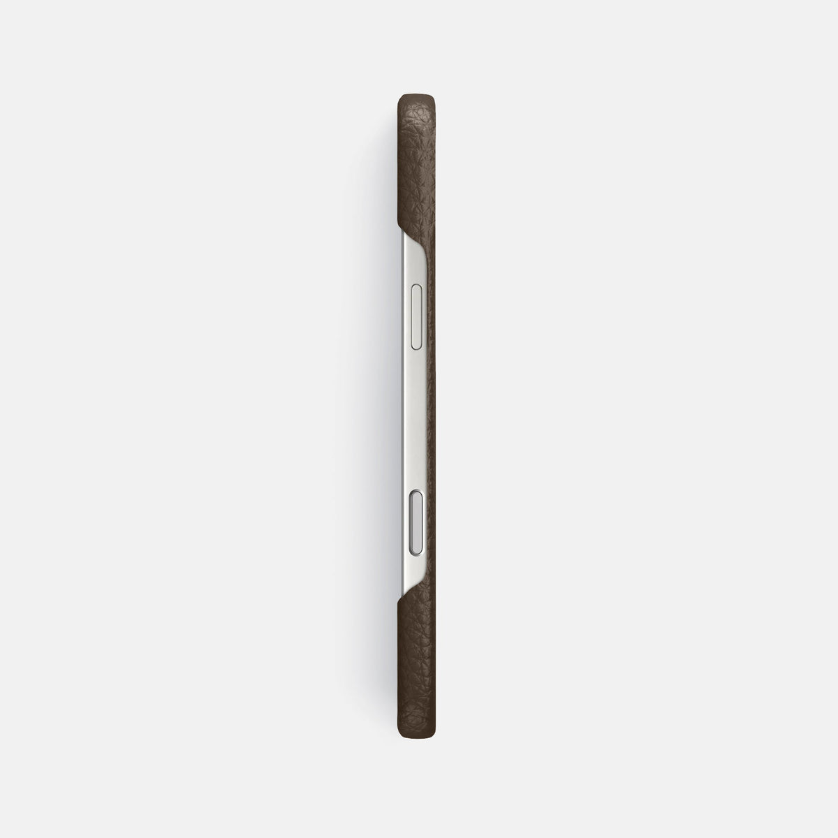 Slim Case For iPhone 18 Pro Max In Calf -3 | Dark-Brown