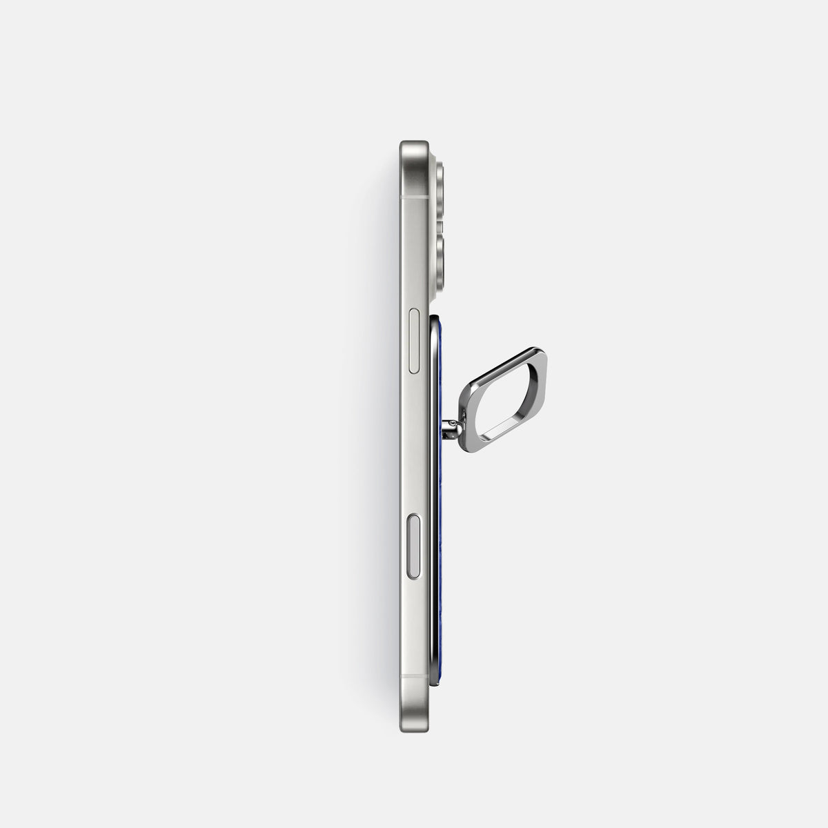 MagSafe Ring For iPhone 17 Pro In Calf -3 | Royal-Blue-Steel