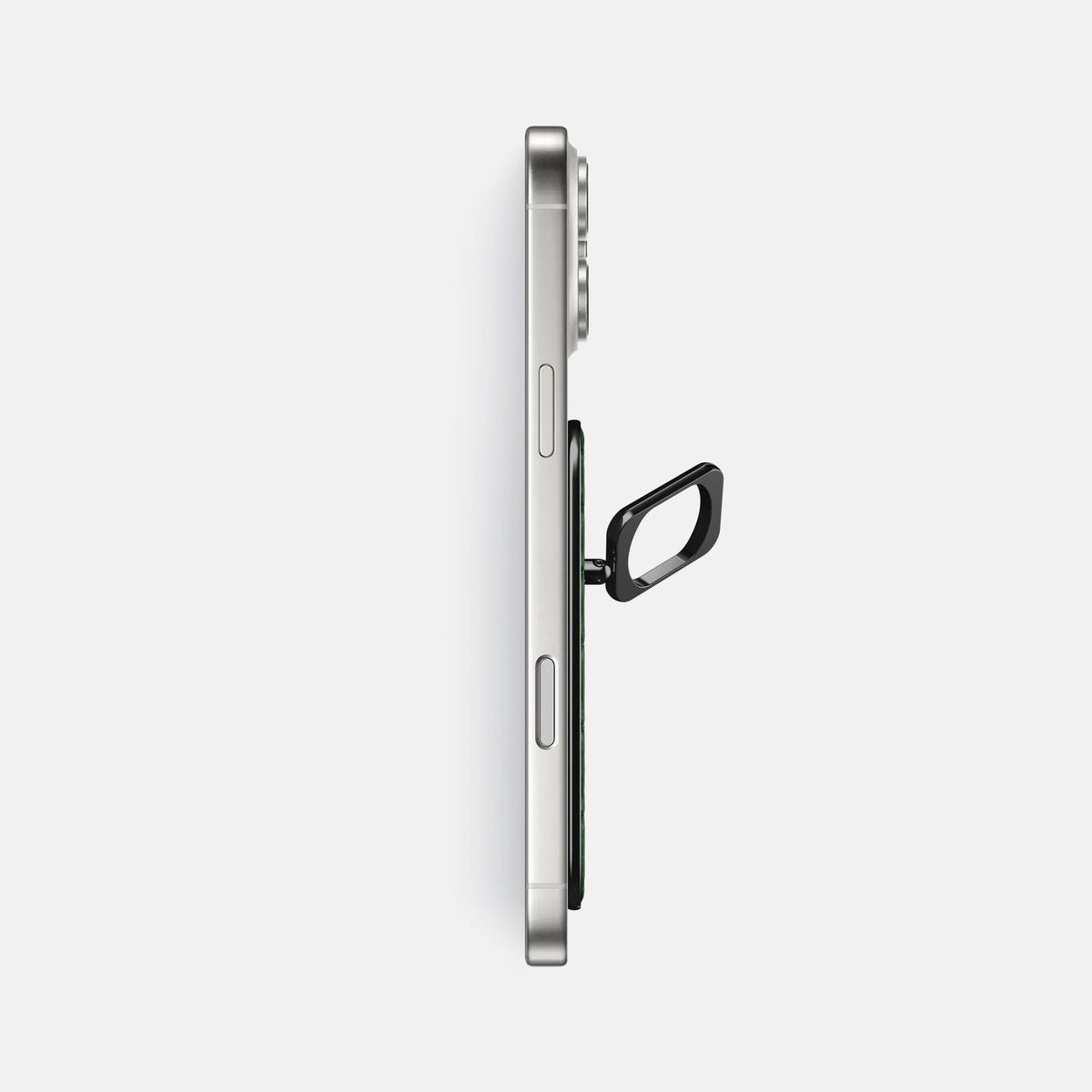 MagSafe Ring For iPhone 18 Pro Max In Calf -3 | Dark-Green-Black