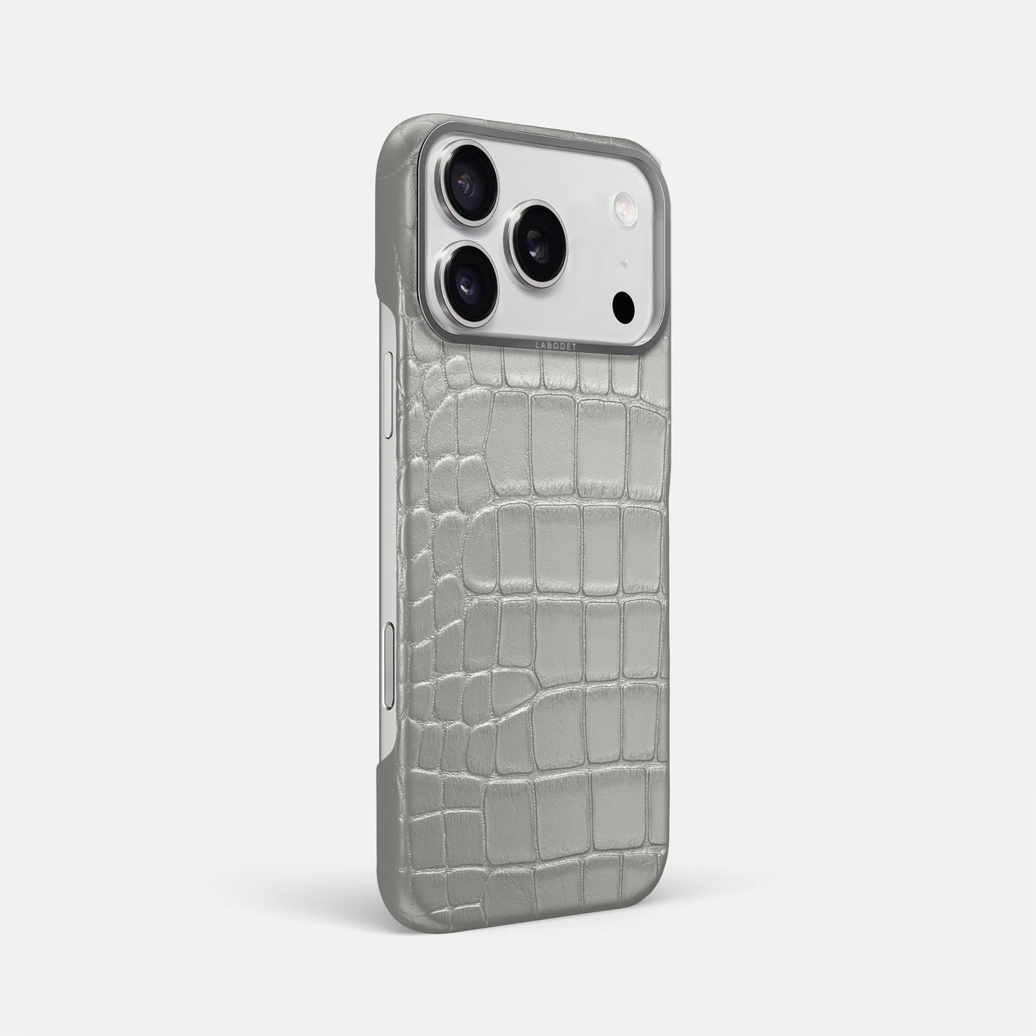Classic Case For iPhone 17 Pro Max In Metallic Alligator – Labodet Classic Case For iPhone 17 Pro Max In Metallic Alligator – Labodet