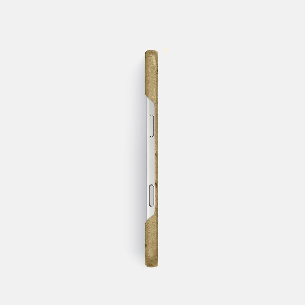 Slim Case For iPhone 17 Pro In Ostrich -3 | Desert-Sand