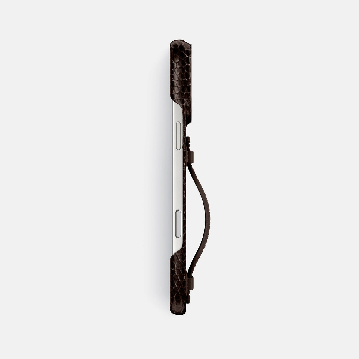 Center Handle For iPhone 18 Pro Max In Lizard -2 | Brown-Steel