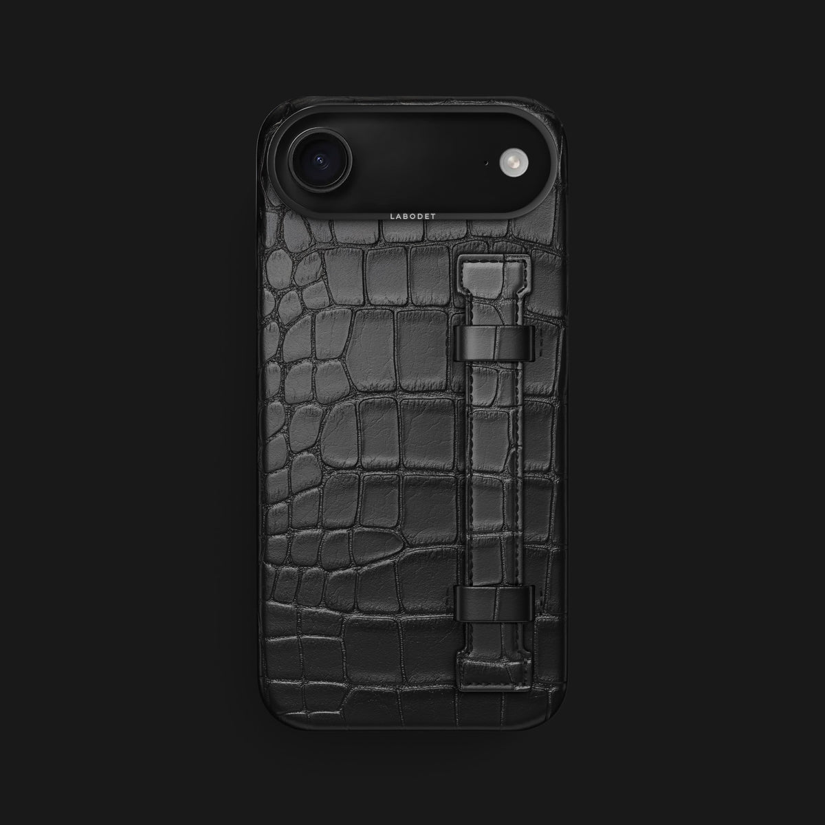 Handle Case Edition Black For iPhone 17 Air In Alligator -1 | Edition-Black-Black