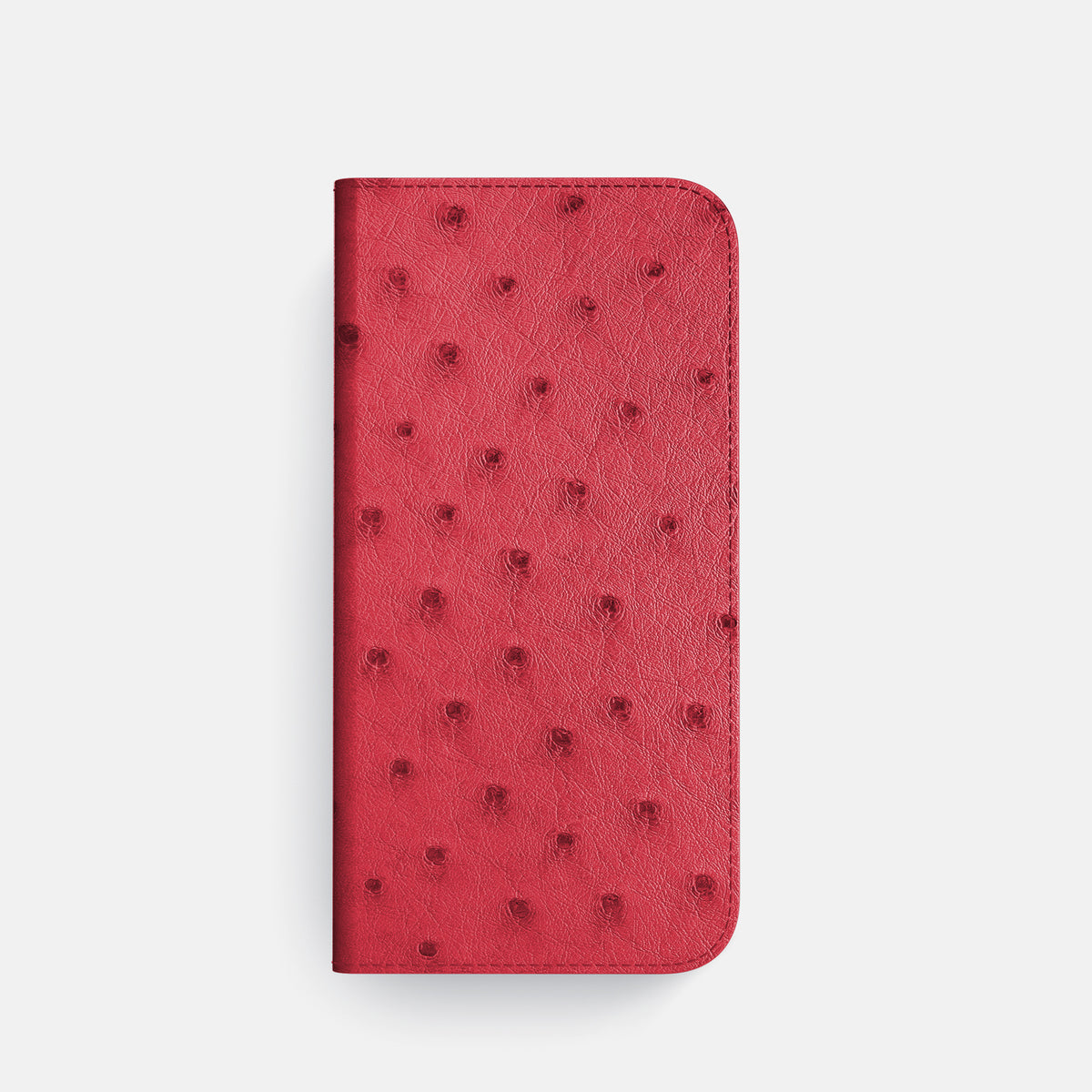 Folio Slim Case For iPhone 17 Pro In Ostrich -4 | Red