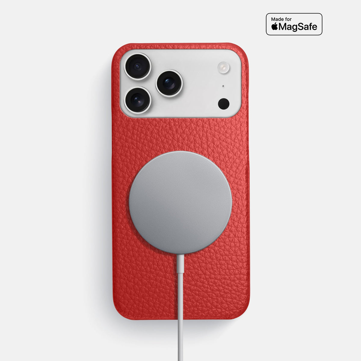 Slim Case For iPhone 18 Pro Max In Calf -5 | Red
