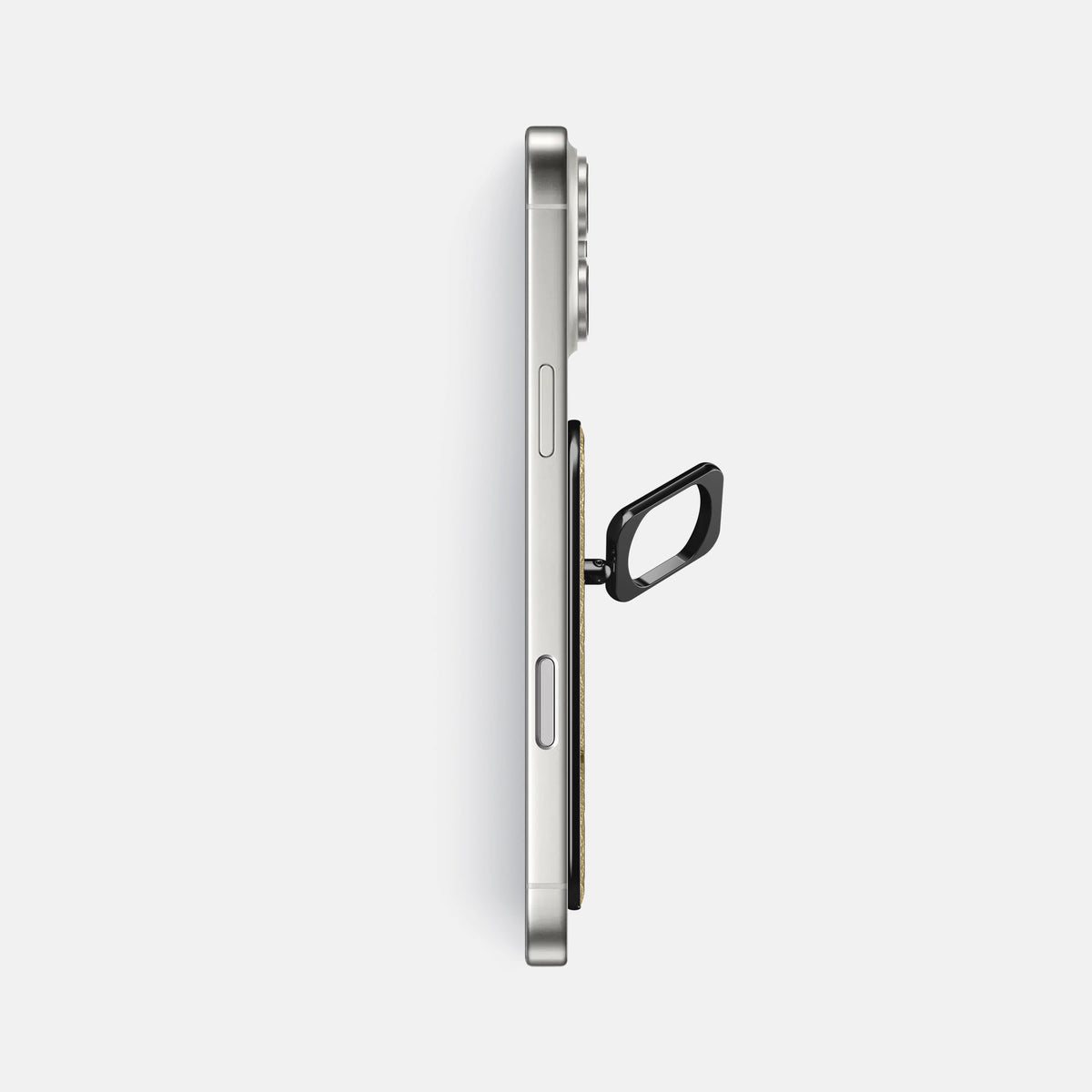MagSafe Ring For iPhone 18 Pro Max In Ostrich -3 | Desert-Sand-Black