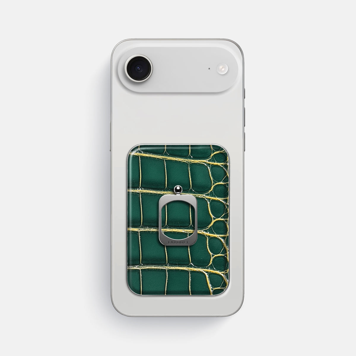 MagSafe Ring For iPhone 17 Air In Patina Alligator -2 | Cambridge-Steel