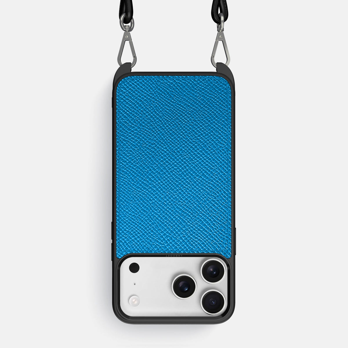 Crossbody Sport Case For iPhone 18 Pro Max In Epsom-Style Calf -1 | Sky-Blue