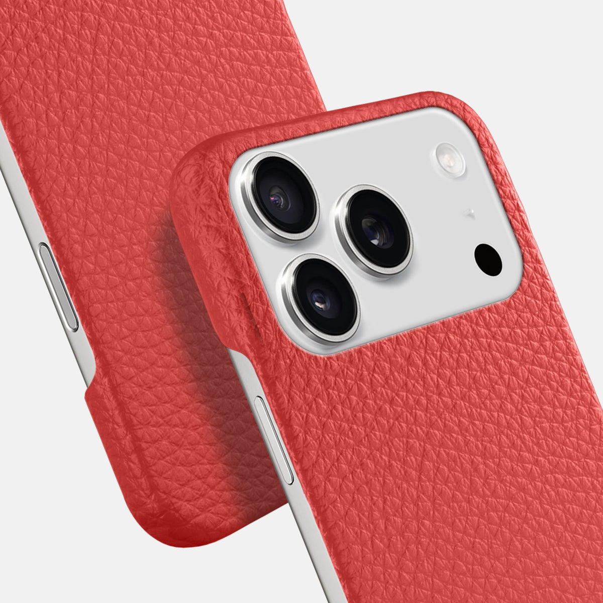 Slim Case For iPhone 18 Pro In Calf -6 | Red