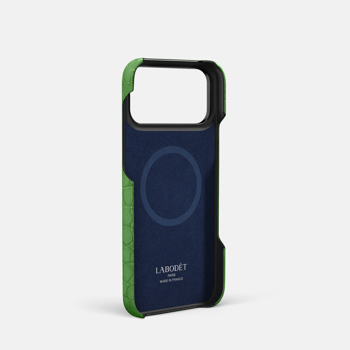 Finger Case For iPhone 17 Pro In Alligator -4 | Apple-Green-Black