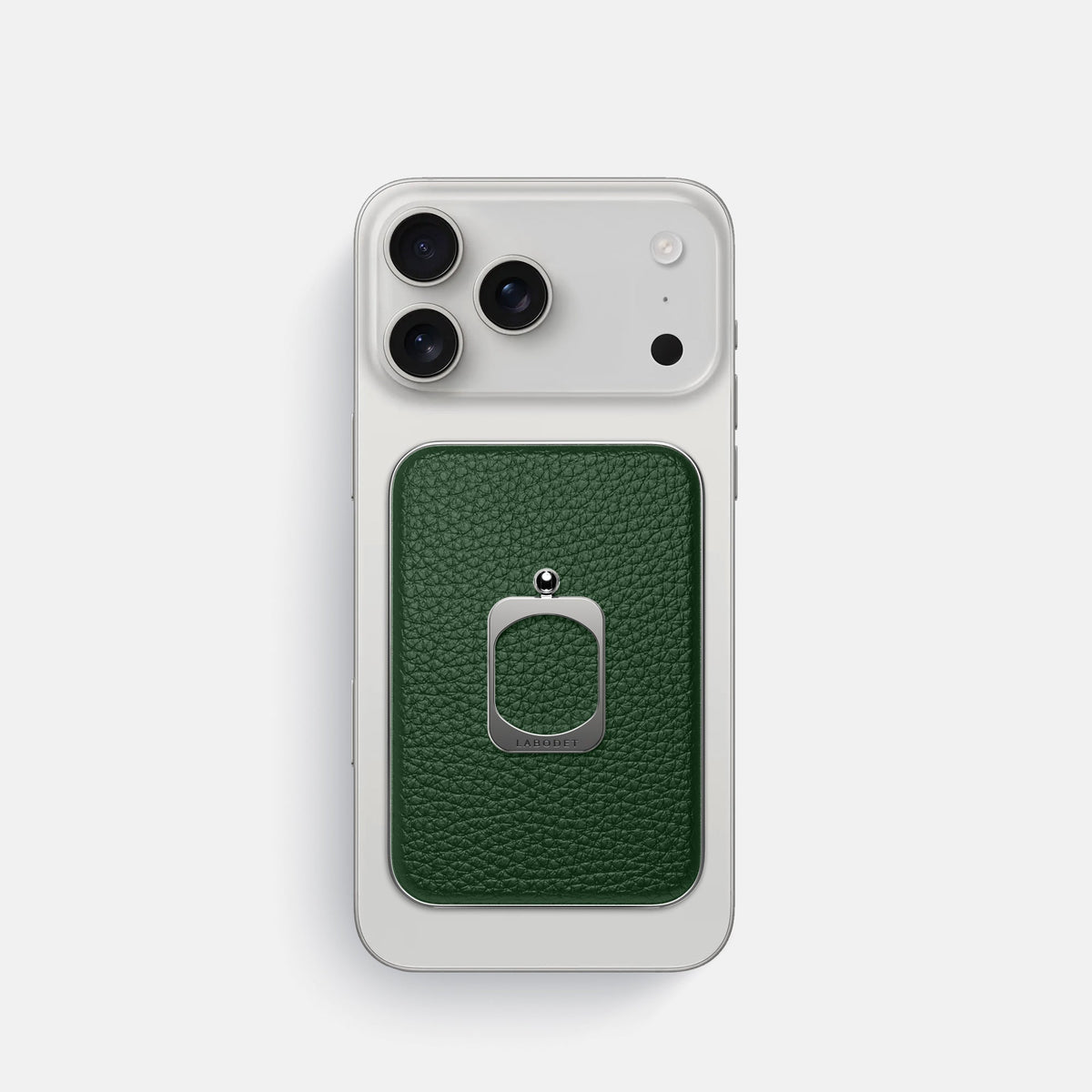 MagSafe Ring For iPhone 18 Pro In Calf -2 | Dark-Green-Steel
