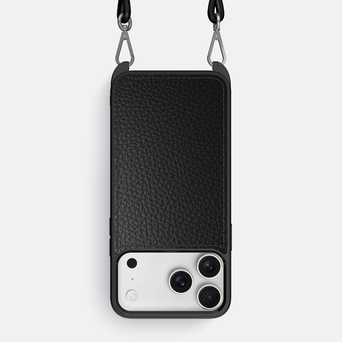 Crossbody Sport Case For iPhone 17 Pro Max In Calf -1 | Black