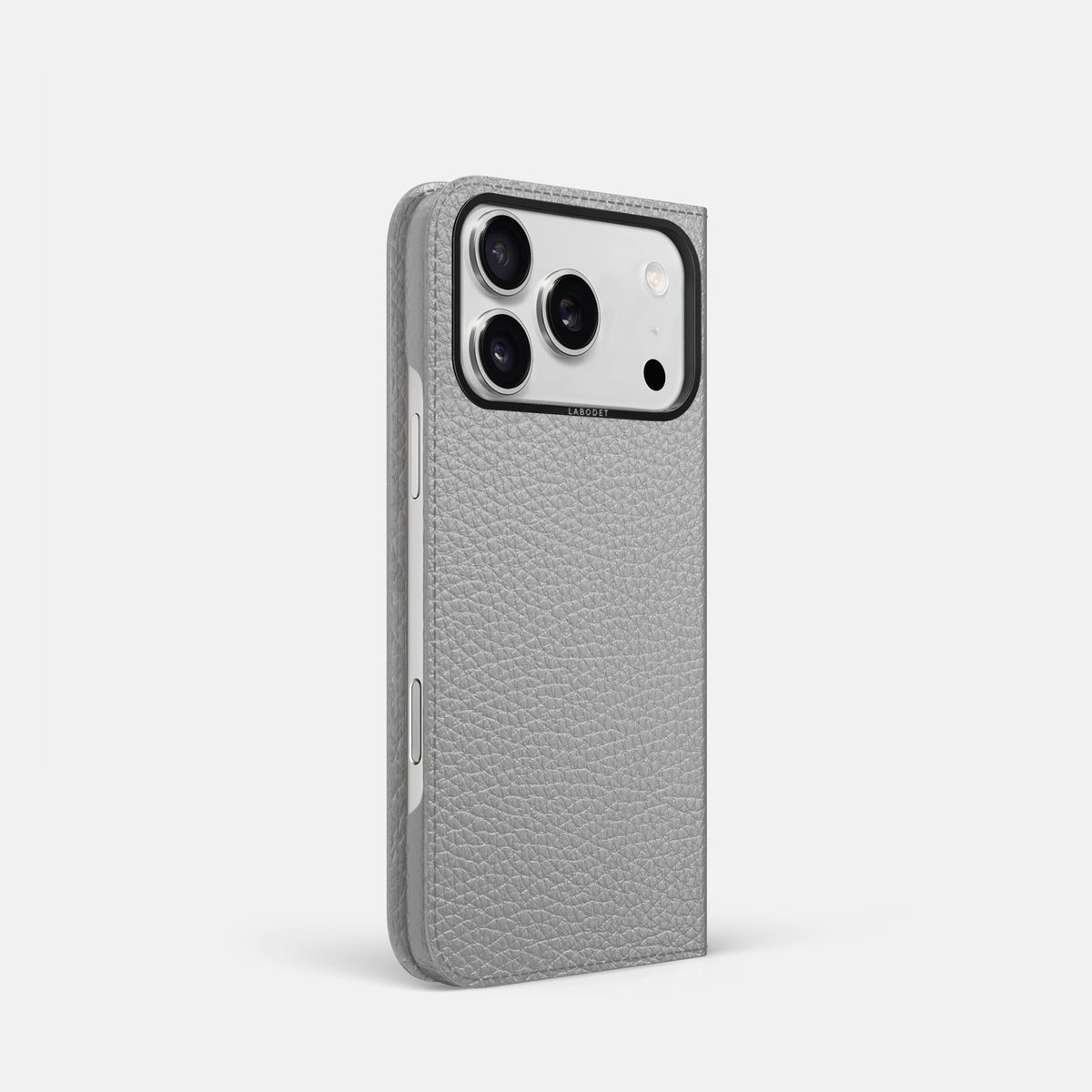 Folio Case For iPhone 18 Pro In Calf -1 | Nuage-Black