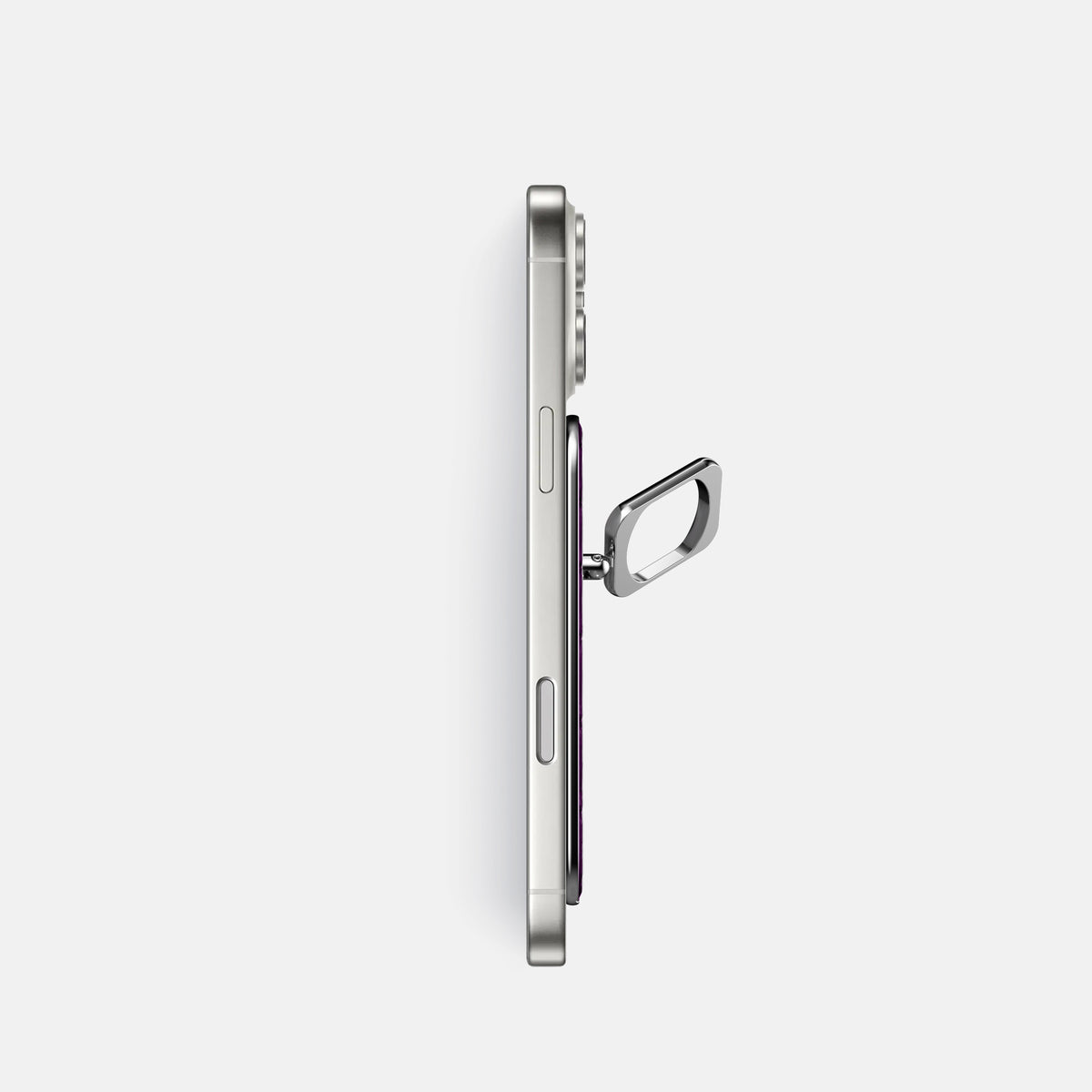 MagSafe Ring For iPhone 17 Pro In Calf -3 | Violet-Steel